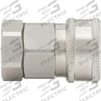 SNAP-TITE Hydraulic Quick Connect Hose Coupling: 1/2 in, 316 Stainless Steel - H Series Hydraulic Quick-Connect Coupling Bodies