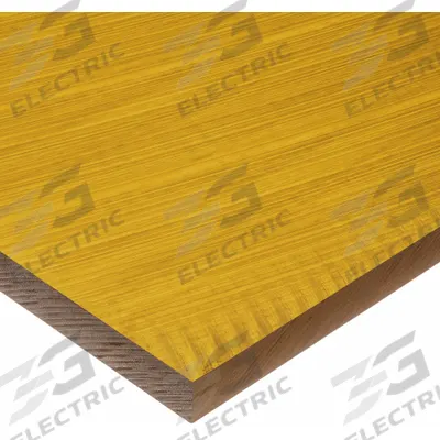 PEI Bar: 1 in Thick, 2 in x 24 in, Amber, Translucent, 15,200 psi Tensile Strength - PEI Sheets & Bars