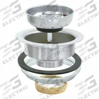 APPROVED VENDOR Strainer: Stainless Steel, Chrome, 4 1/2 in Overall Dia, Socket Weld, 4 in Pipe Dia (MPN 30001). Key specifications — Product Type: Sink Drain; Brand: APPROVED VENDOR; Finish: Chrome; Material: Stainless Steel; Includes: Stainless Steel Stick Post.