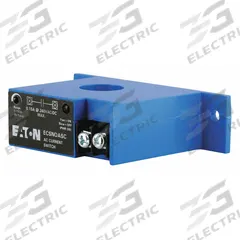 EATON Adjustable Current Sensing Relay: Surface Mounted, 150 A Current Rating, Screw (MPN ECSNCASC). Key specifications — Adjustment Method: Switch; Electrical Connection: Screw Terminal; Monitored Parameters: Undercurrent; Mounting Style: Surface; Trip Point: 1 to 150 A; Trip Point Type: Adjustable; Brand: EATON.