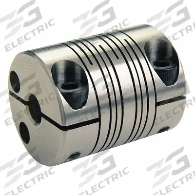 RULAND MANUFACTURING Motion Control Coupling: 3° Angular Misalignment, 5/16 in Bore Dia 1, Inch - High-Precision Clamp-On Beam Shaft Couplings