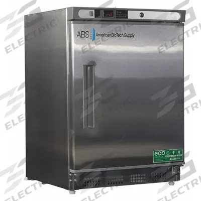 AMERICAN BIOTECH SUPPLY Lab Refrigerator: 4.5 cu ft, Undercounter, 1°C to 10°C - High Performance Lab Refrigerators