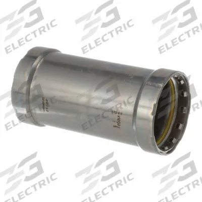 VIEGA MEGAPRESS Crimp Coupling Fitting: 2 in Pipe x 2 in Pipe Size, Press-fit x Press-fit - Gas Steel Press Pipe Fittings