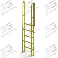 TRI-ARC Configurable Platform Ladder: 8.5 ft Overall Ht, 30 in Overall Wd, 20 in Overall Dp, Steel (MPN UCL9006246). Key specifications — Material: Steel; Color: Yellow; Brand: TRI-ARC.