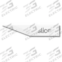 SLICE Craft Blade: 1 1/4 in Blade Lg, 0.82 mm Blade Thick, Ceramic, 1/4 in Blade Wd, Angled, 4 PK (MPN 10519). Key specifications — attr307568: 423K17; attr307563: Ceramic; attr324883: SLICE.