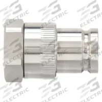 PARKER Hydraulic Quick Connect Hose Coupling: 3/4 in Coupling Size, 316 Stainless Steel, Female UNF (MPN S71-3N12-12EFV). Key specifications — Seal Material: Fluorocarbon; Body Material: 316 Stainless Steel; Brand: PARKER.