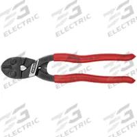 KNIPEX Bolt Cutters: Plastic, For 1/4 in Max Dia Soft Steel, For 3/16 in Max Dia Medium Steel, Red (MPN 71 01 200). Key specifications — attr308357: Red; attr308366: Plastic; attr324820: KNIPEX.