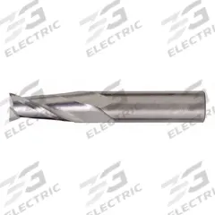 CLEVELAND Corner Radius End Mill: Carbide, 2 Flute, 1/8" Mill Dia, 1/2" LOC, 0.01" Rad, 1-1/2" OAL (MPN C61011)