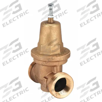 APOLLO Water Pressure Reducing Valve: NPT x NPT, 2 in Pipe Size, Bronze - High Capacity Water Pressure Regulators