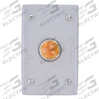 APPLETON ELECTRIC Weatherproof Cover: Aluminum, FD/FS, Pilot Lamps, 1 Gangs, 4 9/16 in Overall Ht (MPN FSK-1JACA). Key specifications — Brand: APPLETON ELECTRIC; Color: Gray; Compatible with Product Type: Pilot Lamps; Compatible with Series: FS; Mounting Orientation: Horizontal or Vertical.