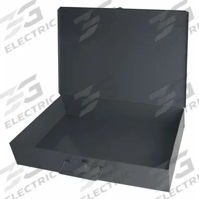 DURHAM MFG Small Compartment Box,Empty,Inserts Ar: 13 5/8 in x 9 7/8 in x 2 1/8 in, 0 Compartments - Small Compartmented Boxes