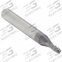 APPROVED VENDOR Ball End Mill: Carbide, AlTiN Coated, 4 Flute, 2 mm Mill Dia, 8 mm LOC, 39 mm OAL (MPN 223-001420B)