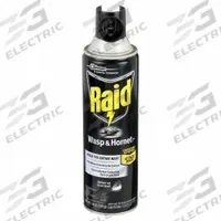 RAID Wasp and Hornet Killer: For Use On Flying and Crawling Insects, Aerosol Spray Can, Outdoor Use (MPN 668006). Key specifications — Brand: RAID; Container Type: Aerosol Spray Can; DEET Concentration: 7.00%; Form: Aerosol Spray; Indoor/Outdoor Use: Outdoor; Insect Group: Flying and Crawling; Targeted Insects: Wasps.