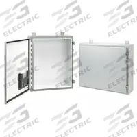 HOFFMAN Enclosure: Steel, 60 in x 36 in x 16 in, NEMA 12/13, Solid Cover, Hinged (MPN A603616LP). Key specifications — Brand: HOFFMAN; Closure Method: Clamps; Knockouts: Not Included.