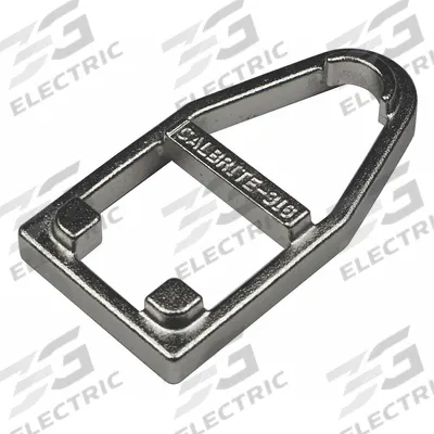 CALBRITE Conduit & Pipe Clamp with Back Spacer: 1 in_1/2 in Trade Size, 316 Stainless Steel - Surface Mount Clamps for Conduit & Pipe