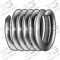HELI-COIL Helical Insert: Tanged Tang Style, Free-Running, #4-40 Thread Size, Plain, Plain, 100 PK (MPN A1185-04EN280). Key specifications — attr798694: Nitronic 60; attr798710: Right Hand; attr798707: #4-40; attr798676: Metal; attr798705: Inch; attr798675: HELI-COIL; attr798708: 200,000 psi; attr798713: Coarse.