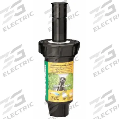 RAIN BIRD Spray Head for Shrubs: Quarter Circle, 12 to 15 ft, 0.65 to 0.92 gpm - Sprinkler Nozzle Heads