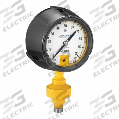 ASHCROFT Gauge/seal assembly: 0 psi to 600 psi - Acid Leak Detection Gauges