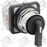 DAYTON Selector Switch: 30 mm Panel Mounting Size, 3 Positions, Extended Lever, 1NO/1NC, Metallic (MPN 30G314). Key specifications — AC Contact Rating: 10 A @ 600 V; Action: Maintained/Maintained/Momentary; Cam: C; DC Contact Rating: 0.27 A @ 250 V; Hazardous Location Specification: Not Rated; Operator Head Material: Plastic; Operator Head Type: Long-Handled Knob; Operator Illumination: Non-Illuminated.