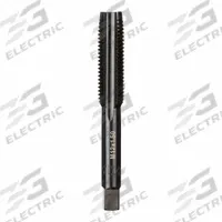 MILWAUKEE Straight Flute Tap: M12x1.5 Metric, 2B, 4 Flute, Plug Chamfer, Black Oxide Carbon Steel (MPN 49-57-5159)