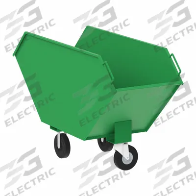 VALLEY CRAFT Chip Truck: Not Powered, 11 cu ft Cubic Foot Capacity, 1,500 lb Load Capacity - General Purpose Hopper Trucks