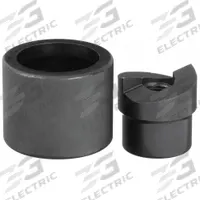 ECLIPSE Knockout Punch and Die Kit: 10 ga Sheet Metal Capacity (Steel), 1/2 in Nominal Size, Round (MPN 902-485). Key specifications — attr63418: 902-485; attr63421: ECLIPSE; attr63425: No; attr63427: Manual Hydraulic; attr63430: Aluminum.