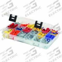 PLANO Compartment Box: 10 7/8 in x 7 1/4 in x 1 3/4 in, Clear, 18 Compartments, 0 Adj Dividers (MPN 2361800). Key specifications — ESD Conductive: Not Electrostatic Discharge Conductive; Color: Clear; Brand: PLANO; Material: Plastic.