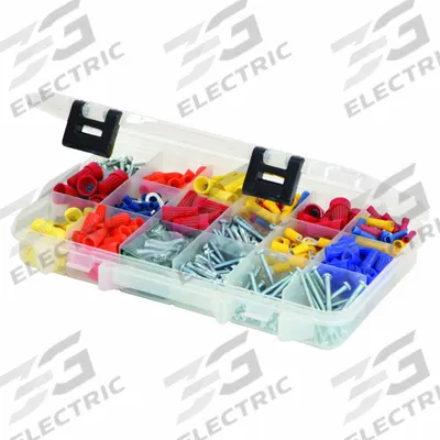 PLANO Compartment Box: 10 7/8 in x 7 1/4 in x 1 3/4 in, Clear, 18 Compartments - Small Parts Compartmented Boxes with Fixed Dividers