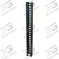 VIDEO MOUNT PRODUCTS Cable Management: Vertical, 42 U, Single Side Sides, 70 in Overall Ht (MPN ERENVCM-42). Key specifications — Color: Black; Orientation: Vertical; Brand: VIDEO MOUNT PRODUCTS; Material: Steel; Number of Sides: Single Side.