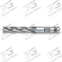 OSG Roughing End Mill: Cobalt, 8 Flute, Fine Pitch, 2" Mill Dia, 3" LOC, 6-3/4" OAL (MPN 4520700)