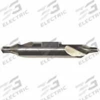 KEO Center Drill: Plain Type Hey, #7, 60°, 3 1/4 in Overall Lg, AlTiN Coated High Speed Steel (MPN 906-001-914). Key specifications — Brand: KEO; End Type: Double End.