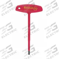 WIHA Hex Key: 0 Ball Ends, 7/32 in Tip Size, SAE, Long, Chrome Vanadium Molybdenum, Black Oxide, T (MPN 33483). Key specifications — attr1205521: WIHA; attr1205526: Black Oxide.