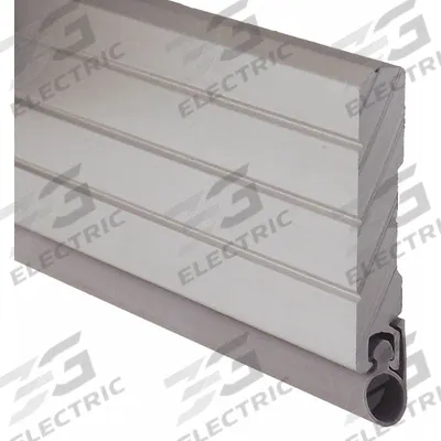 PEMKO Door Weatherstripping: Bulb Insert, 3 ft Lg, 1 3/4 in Wd - Metal Leaf Weatherstripping