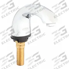 RUBBERMAID COMMERCIAL PRODUCTS Bathroom Sensor Faucet: Milano Auto Faucet, Brass, Chrome Finish (MPN 1818966). Key specifications — Brand: RUBBERMAID COMMERCIAL PRODUCTS; Includes: Top Spacer; Series: Milano Auto Faucet.