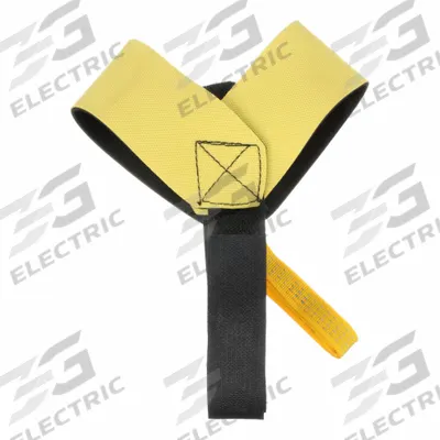 APPROVED VENDOR Heel Grounding Strap: Antistatic Heel Strap, Yellow, Hook and Loop Fastening - Heel Grounding Straps