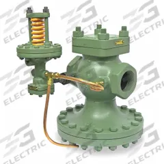 SPENCE Pilot-Operated Pressure Regulator: NPT x NPT, 1 in x 1 in, Cast Iron, 3 psi to 20 psi, 450°F (MPN E-C1E9A1B1AH1). Key specifications — Brand: SPENCE.