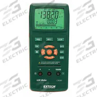 EXTECH LCR Meter: 20 pF to 20 mF, 20 ohm to 200 megaohm, 20 uH to 2,000 H, No Certification Included (MPN LCR200). Key specifications — attr1387597: EXTECH; attr1387618: LCR Meter; attr1387595: LCR200.