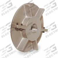 Heat Slinger: For Use With 3AXF3, Aluminum, Aluminum Plated, 10 in Outside Dia, 2 3/16 in Bore Dia (MPN 4DKK9). Key specifications — Manufacturer Part Number: 4DKK9; Compatible with Grainger Part Number: 3AXF3; Finish: Aluminum Plated; Brand: DAYTON; Material: Aluminum; For Use With: 3AXF3; Product Type: Heat Slinger.