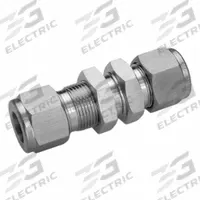 HAM-LET Compression Fitting Adapter: 3/16 in OD x 3/16 in OD Fitting Size, Tube x Tube (MPN 774L SS 3/16). Key specifications — Series: Let-Lok; Compatible Fitting Brands: Swagelok; Brand: HAM-LET.