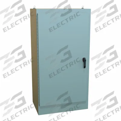 HAMMOND Electrical Enclosure: Steel, 72 in x 37 in x 24 in, NEMA 12/13/3R/4, Solid Cover - Steel Washdown Enclosures