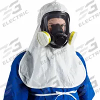 KIMTECH Sterile Hood: ISO 5 (Class 100) and above, Polypropylene, Sterile, Clean Processed, 100 PK (MPN 40616). Key specifications — Packaging: Individually Packaged; Anti-Static: No; Areas Covered: Ears; Color: White; Material: Polypropylene; Closure Type: Tie; Brand: KIMTECH.