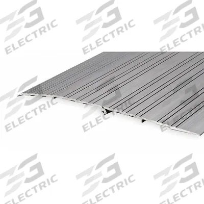 NATIONAL GUARD Door Ramp: 6 in Lg, ADA Compliant, Aluminum - Aluminum Ramps