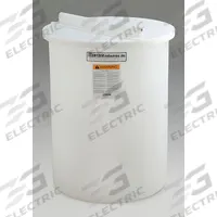 SNYDER INDUSTRIES Storage Tank: Single Wall, Vertical, 150 gal, Open Top, 3/16 in Wall Thick, HDPE (MPN 5710000N97207). Key specifications — Construction Material: HDPE; Brand: SNYDER INDUSTRIES.