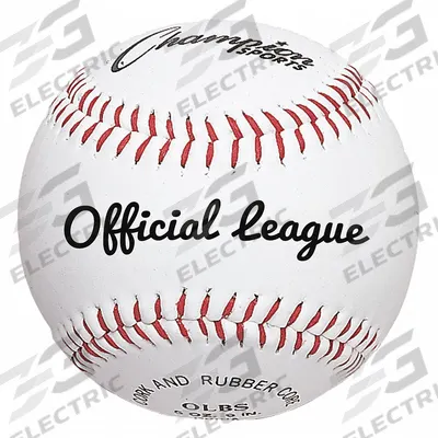CHAMPION SPORTS Baseball Set: White, 9 in Circumference, Synthetic Leather - Baseballs