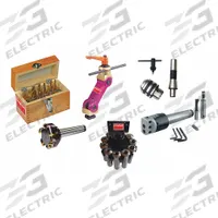 DAYTON Milling Machine Starter Kit (MPN 4LEX9). Key specifications — attr1089556: DAYTON; attr1089559: R8 Collet Rack that Mounts to Machine or Wall with 11 R8 Collets 1/8 into 3/4 in by 1/16ths; attr1089560: Milling Machine Starter Kit.