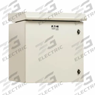EATON TRIPP LITE Server Enclosure with Fan: 12 Rack Units, NEMA 3R, 120V AC - Fan-Cooled Server Rack Enclosures & Network Cabinets
