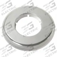 KISSLER Escutcheon: For Universal Fit Most Mfgs Series, Plastic, Chrome Finish, 12 PK (MPN 42-9035). Key specifications — Finish: Chrome; Compatible Series: Universal Fit Most Mfgs; Brand: KISSLER.