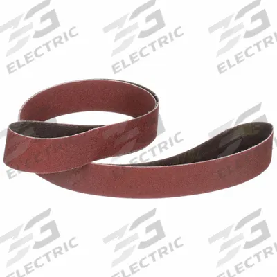 3M Sanding Belt: 2 1/2 in W x 60 in L, Ceramic, 60 Grit, YF Wt Polyester Backing - Cool-Cutting Sanding Belts for Stainless Steel & Soft Metals