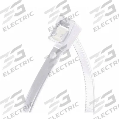 GARDNER BENDER Self Cutting Cable Tie: 14 in Nominal Lg, 4 in Nominal Max. Bundle Dia. - Cable Ties with Built-In Tail Clipper