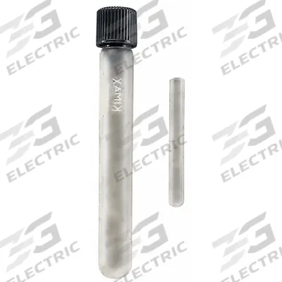 KIMBLE Culture Tube: 25 mL, Culture Tube, 20 mm Body Dia, 125 mm Overall Ht, Colorless - Glass Culture Tubes